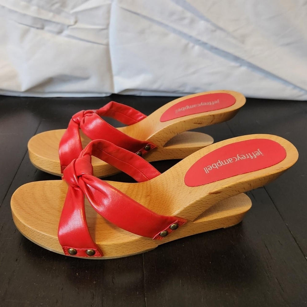 Jeffrey Campbell Bombshell Red Heels